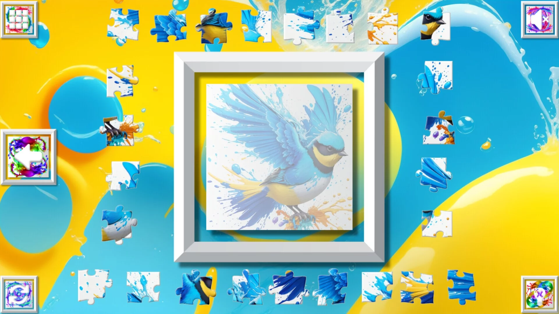 Изображение игры: Color Splash: Birds