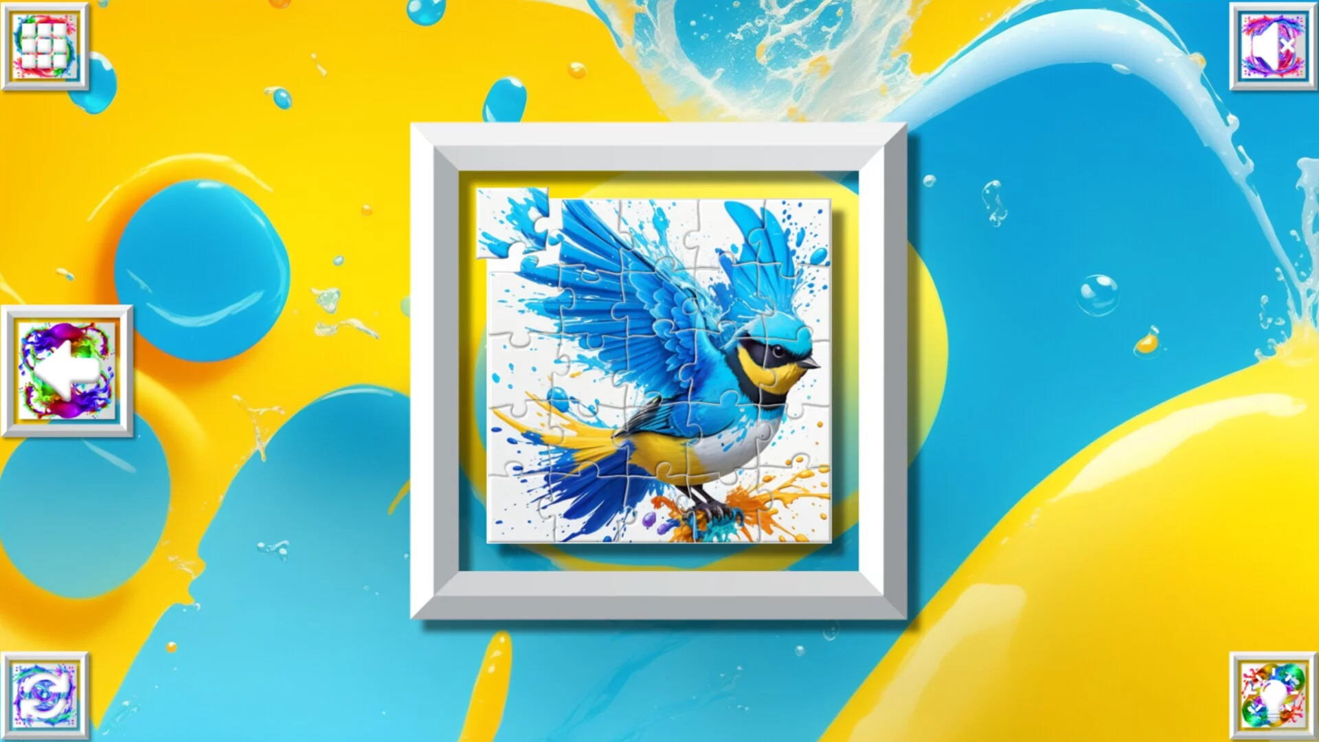 Изображение игры: Color Splash: Birds