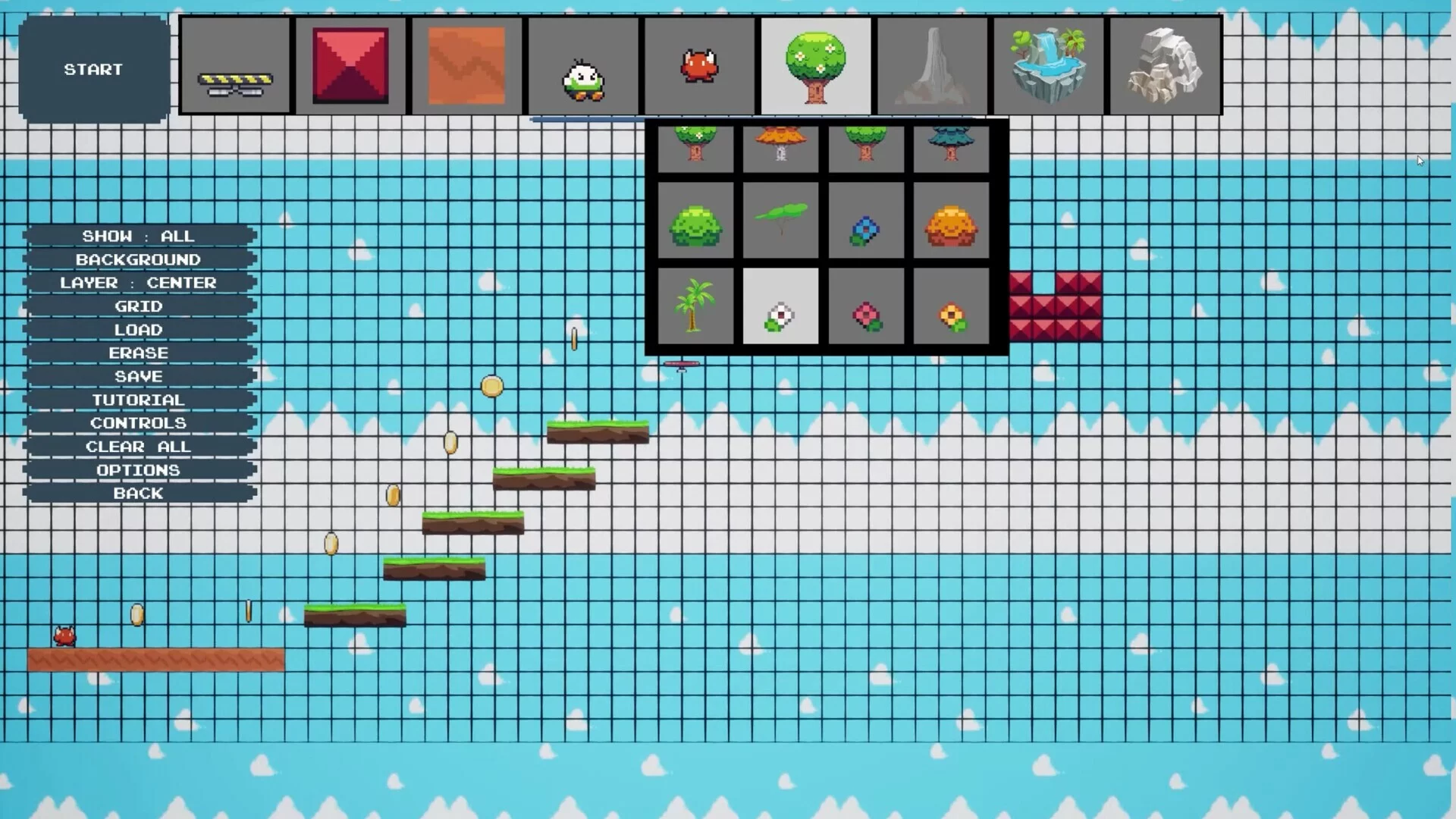 Изображение игры: Platform Game Maker