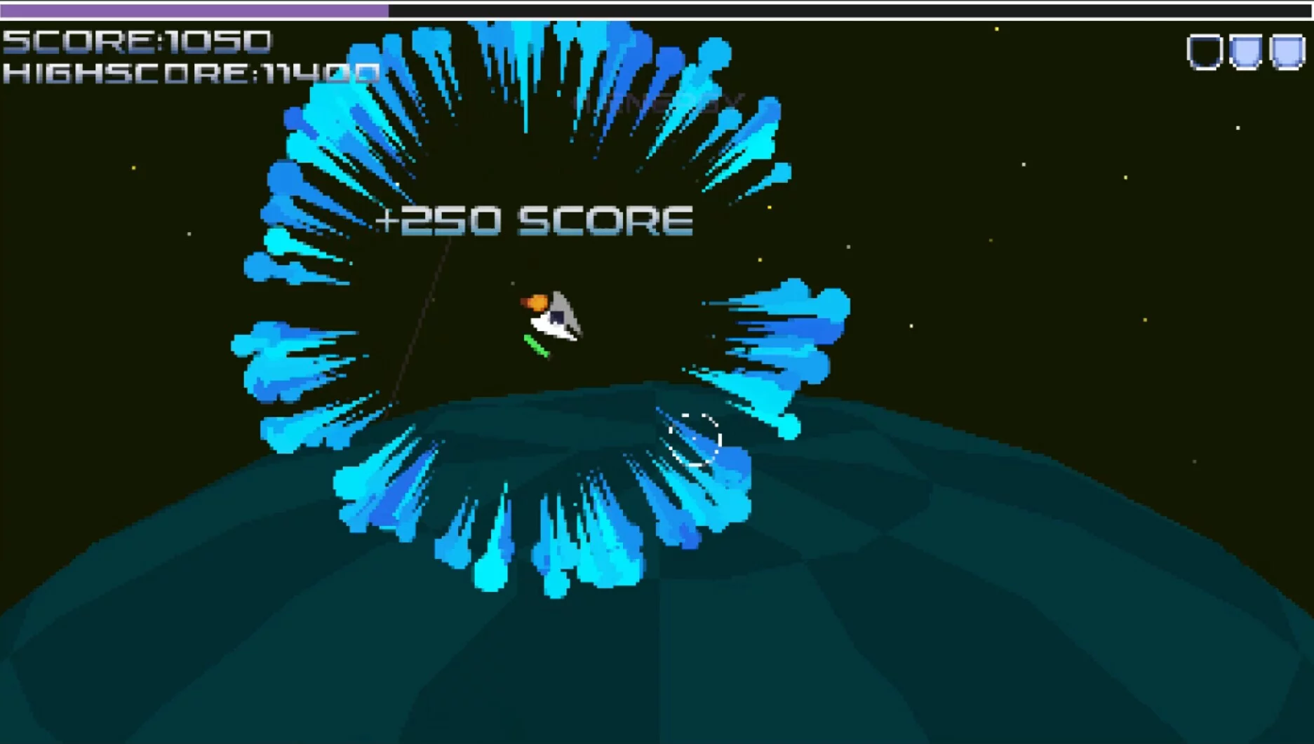 Изображение игры: Cosmic Cleaner