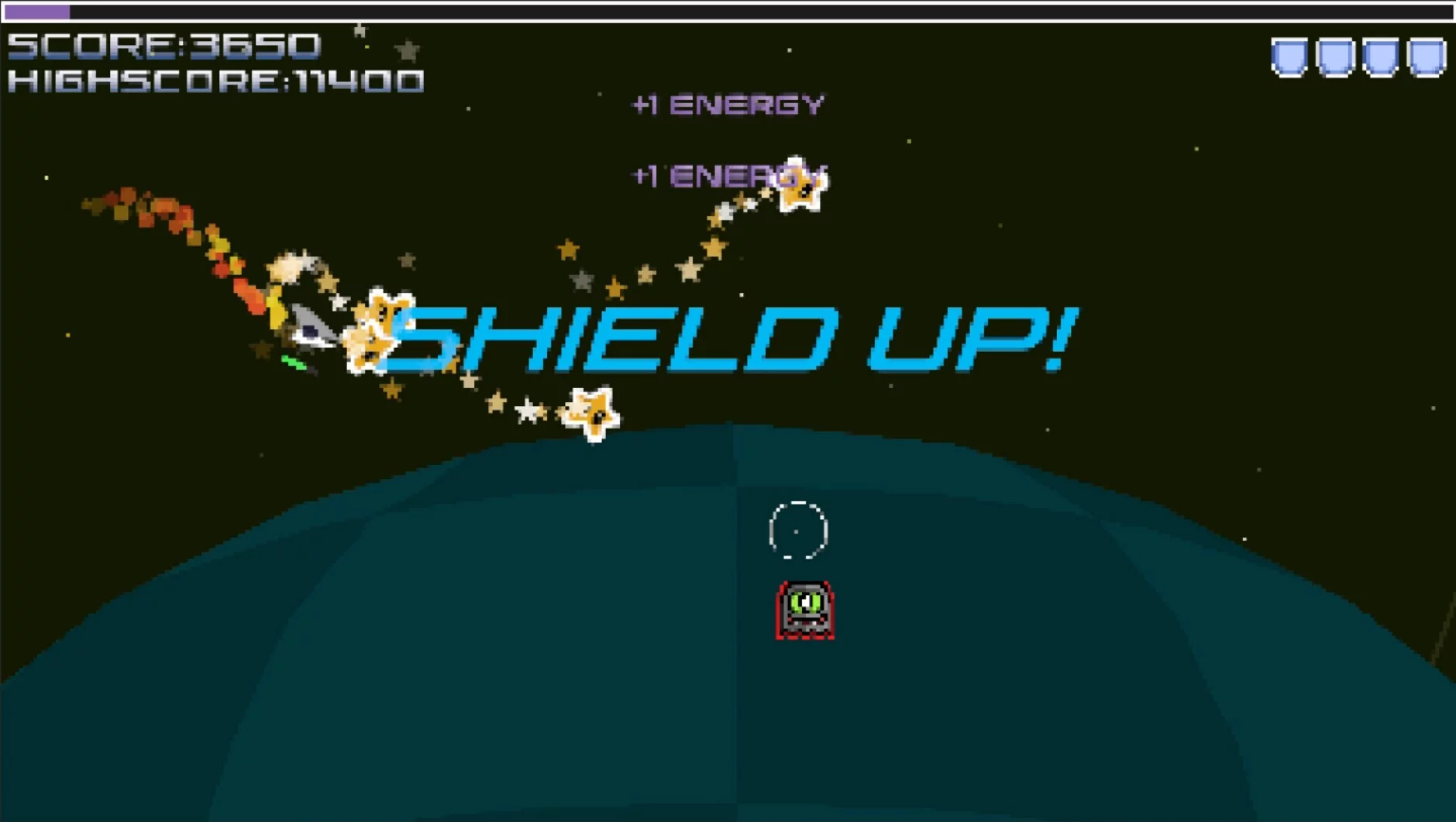 Изображение игры: Cosmic Cleaner