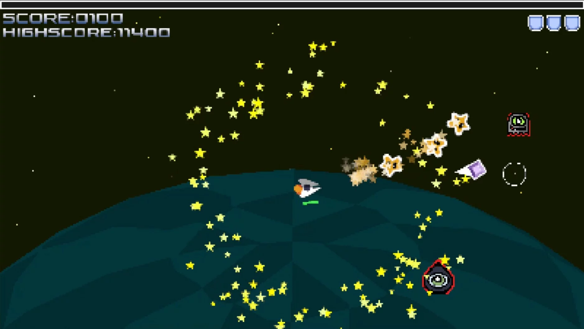 Изображение игры: Cosmic Cleaner