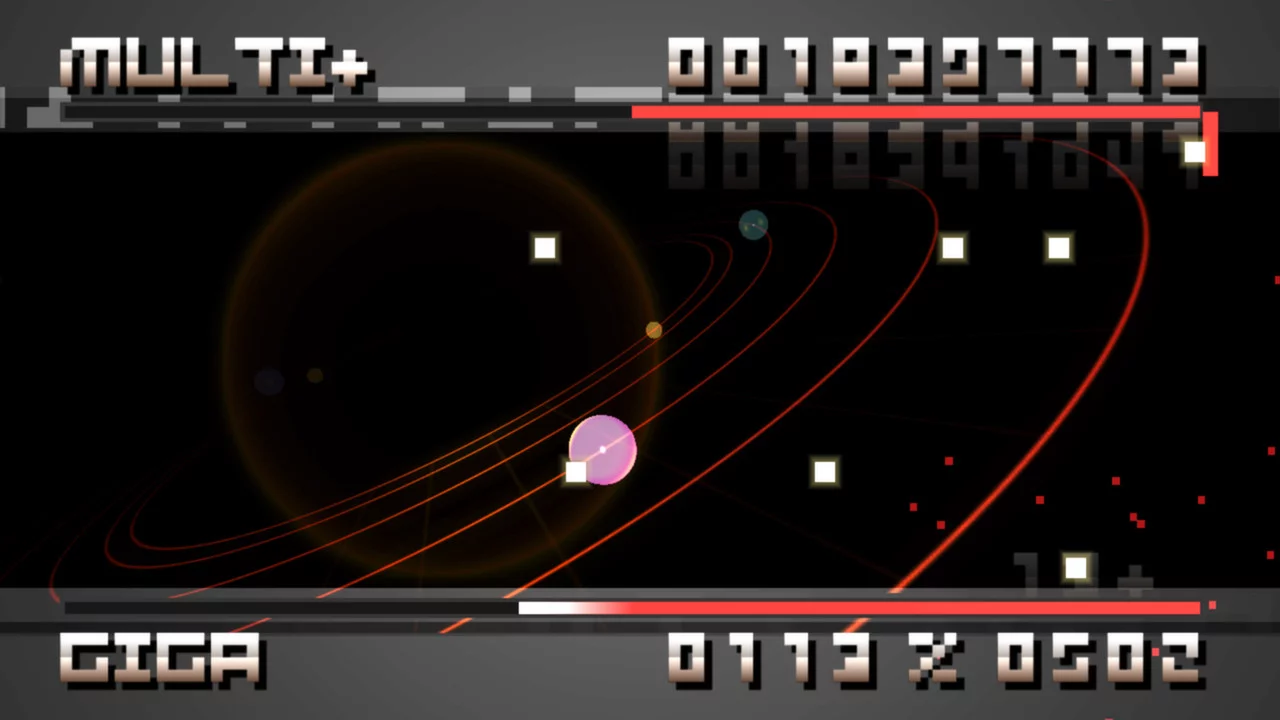 Изображение игры: BIT.TRIP FLUX