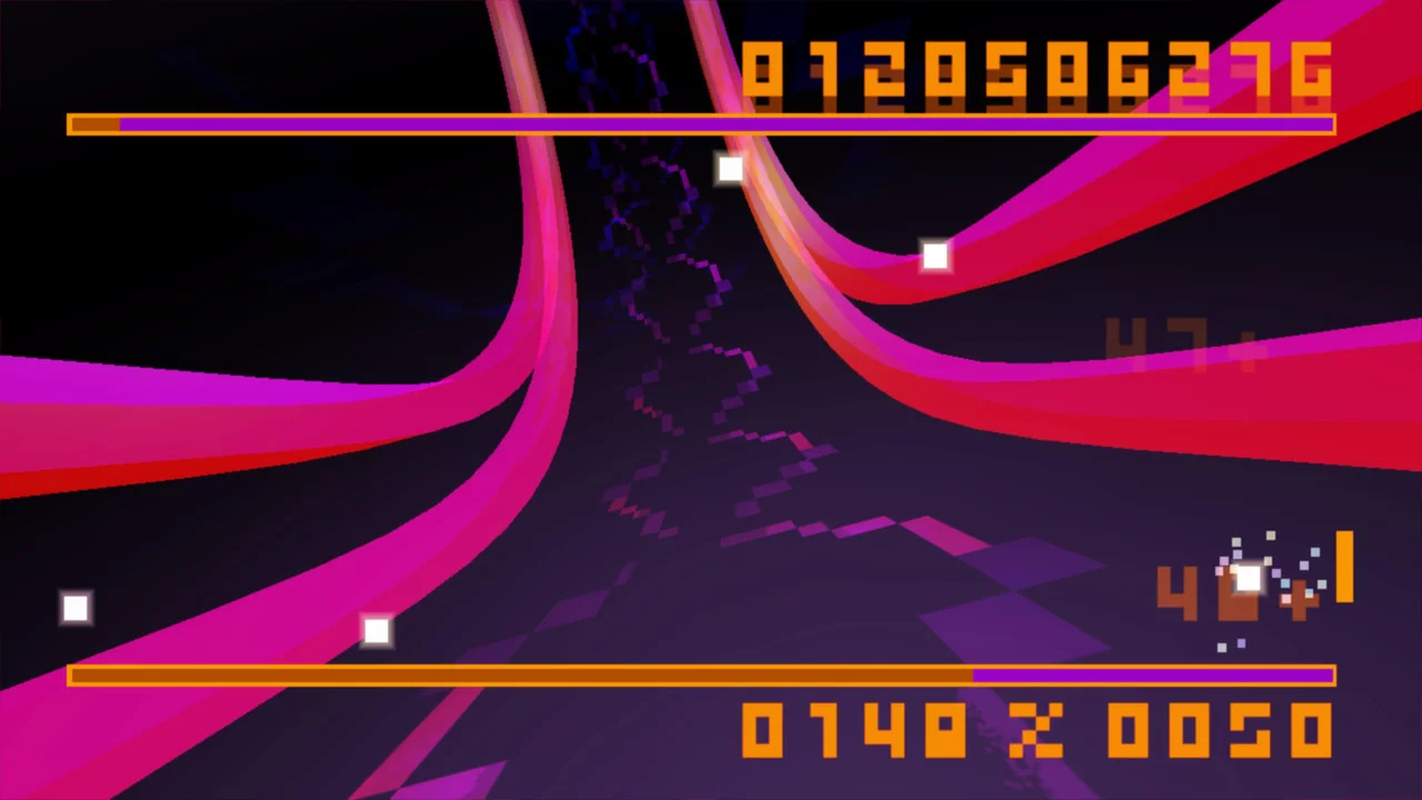 Изображение игры: BIT.TRIP FLUX