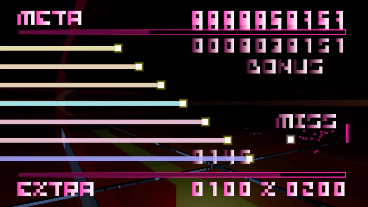Изображение игры: BIT.TRIP FLUX