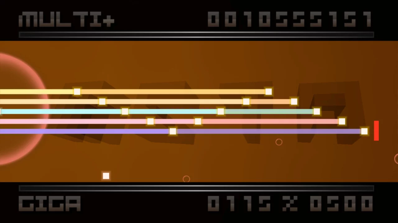 Изображение игры: BIT.TRIP FLUX