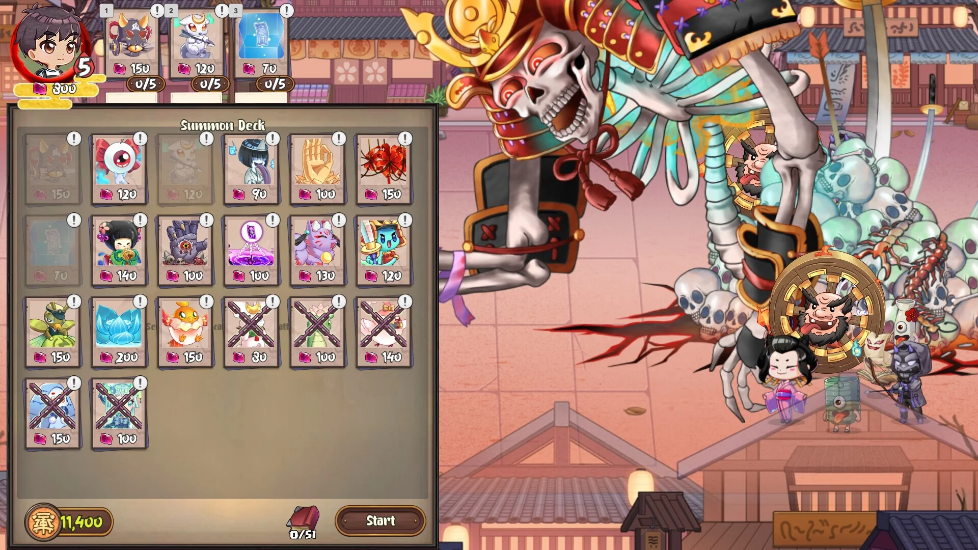 Изображение игры: Yokai Art: Survival Prologue
