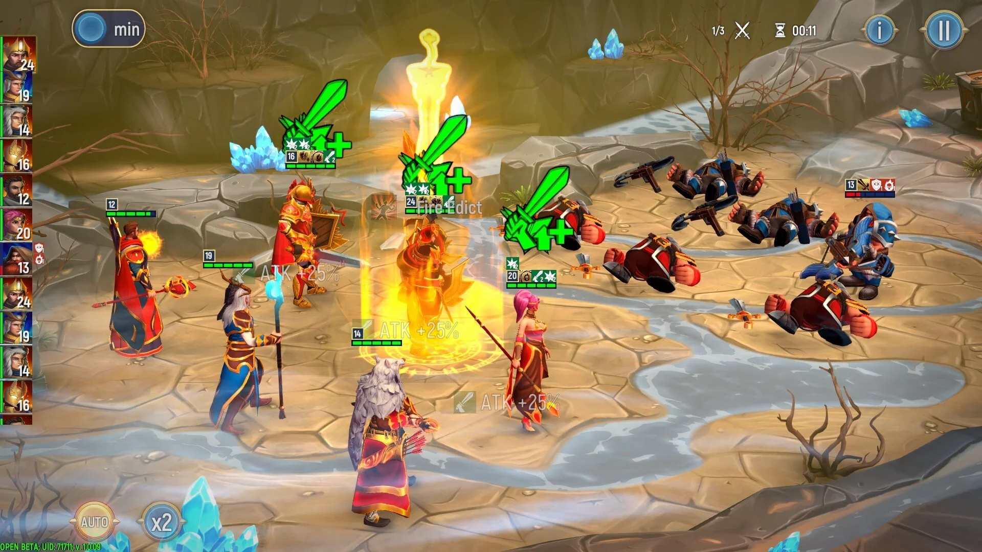 Изображение игры: Warlords: Age of Shadow Magic Tactical Action RPG