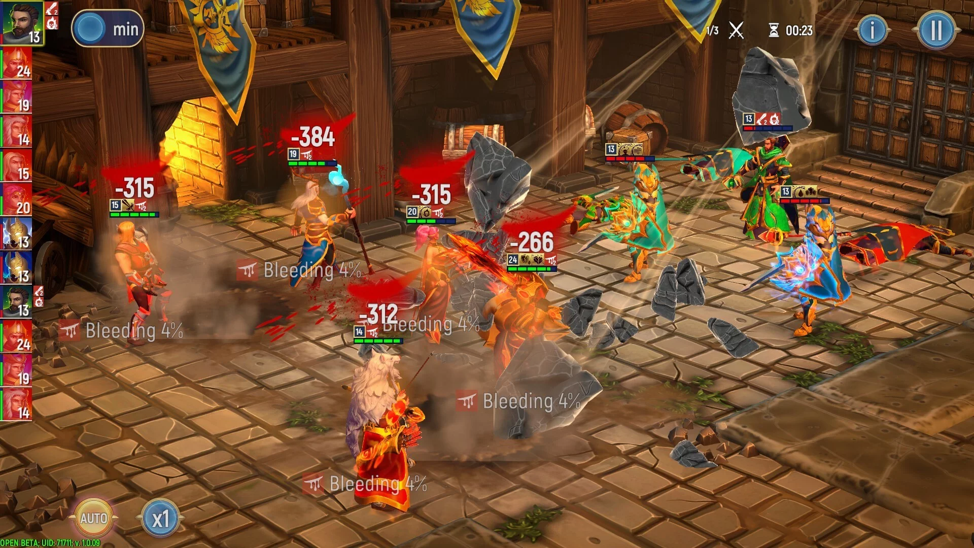 Изображение игры: Warlords: Age of Shadow Magic Tactical Action RPG