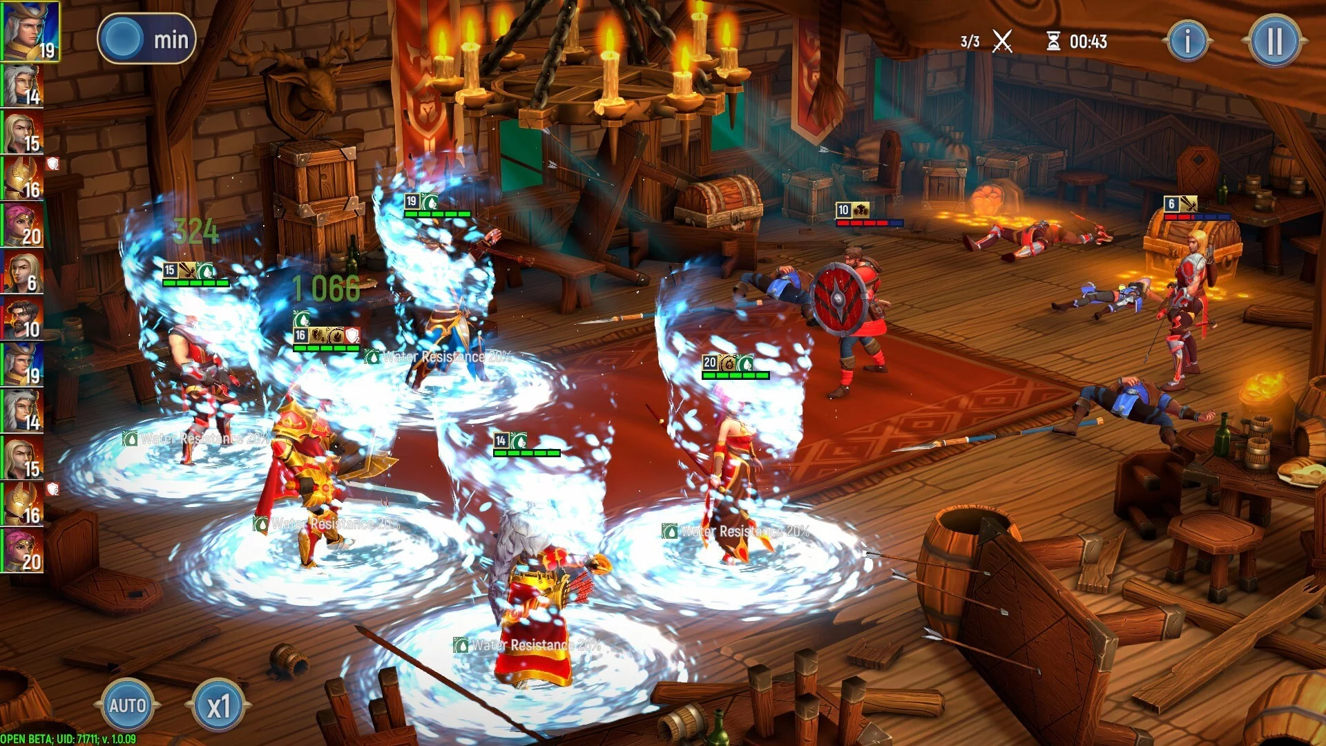 Изображение игры: Warlords: Age of Shadow Magic Tactical Action RPG