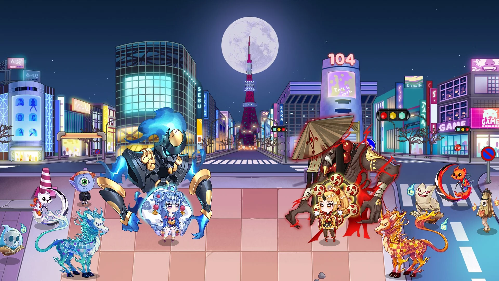 Изображение игры: Yokai Art: Night Parade of One Hundred Demons