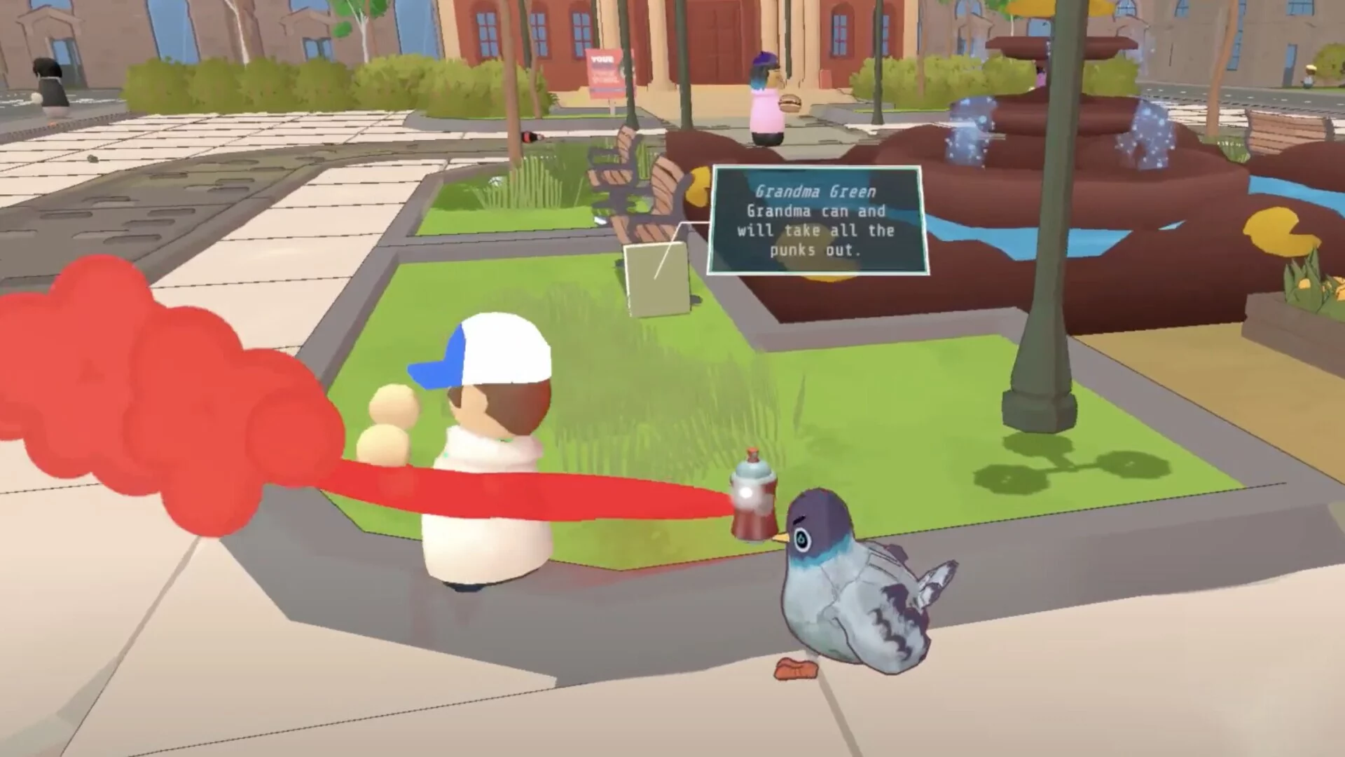 Изображение игры: Birds Aren't Real: The Game