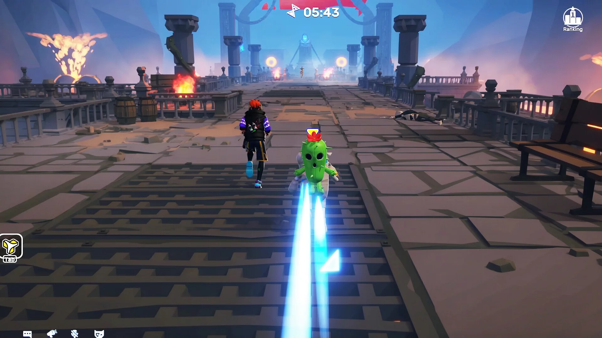 Изображение игры: Blitz Runner