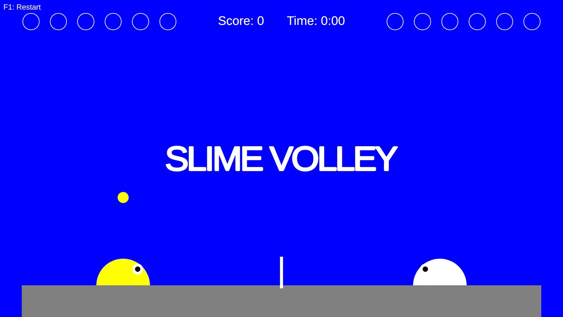 Изображение игры: Slime Volley