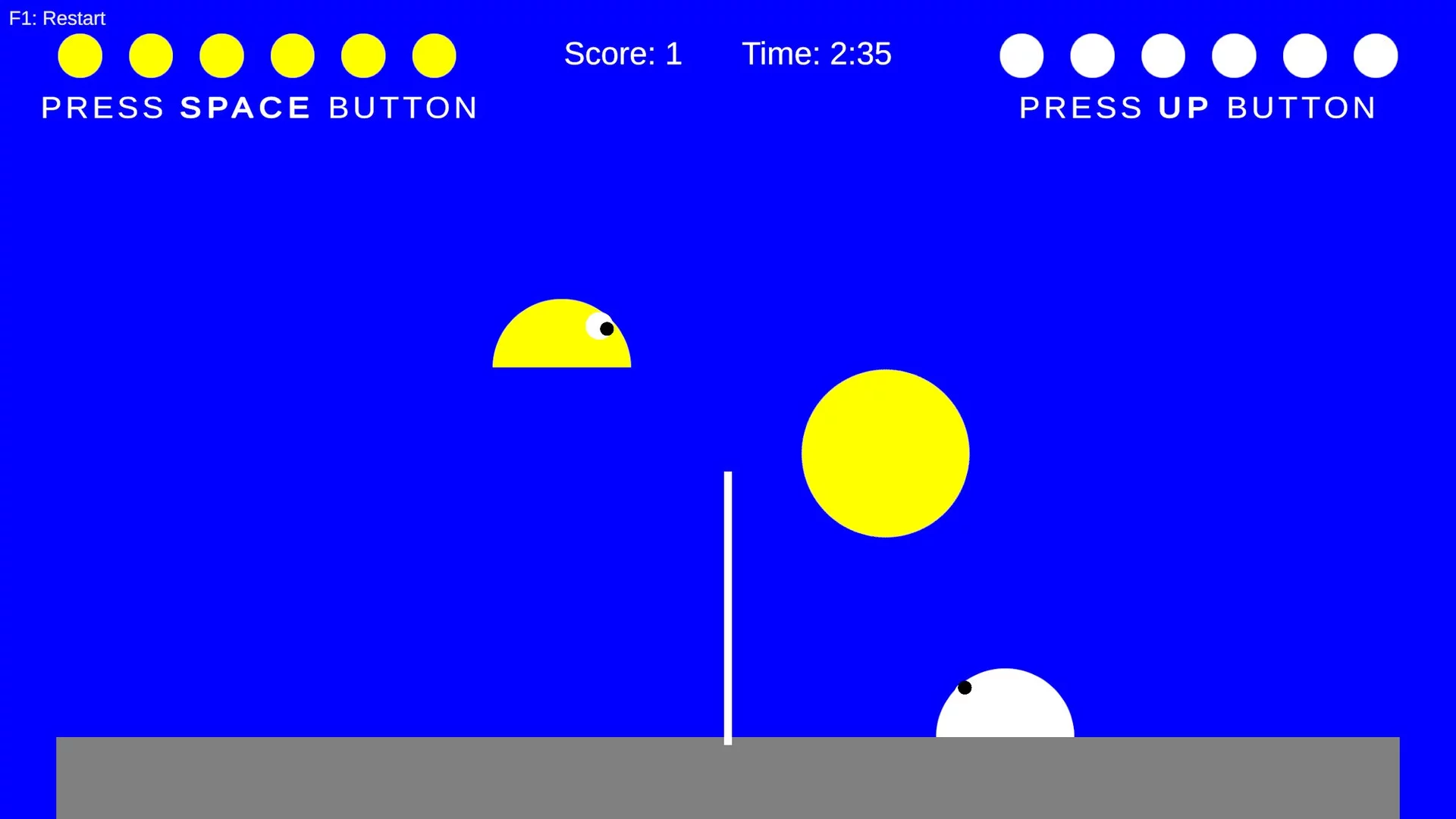 Изображение игры: Slime Volley