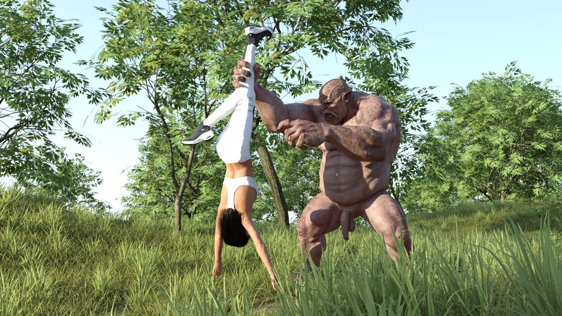 Изображение игры: Sex with Ogre 😈🍆👩