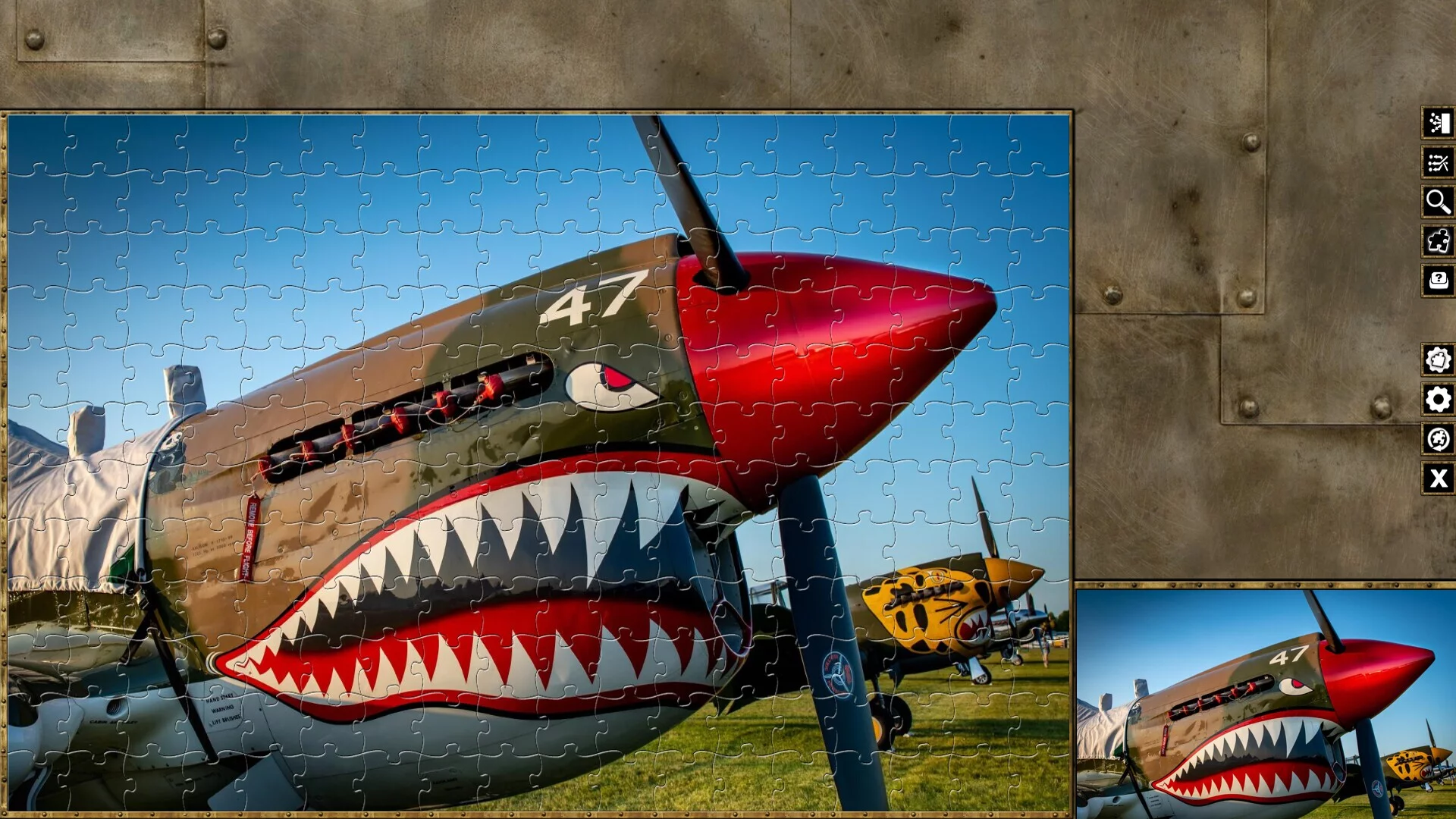 Изображение игры: Pixel Puzzles World War II Jigsaws
