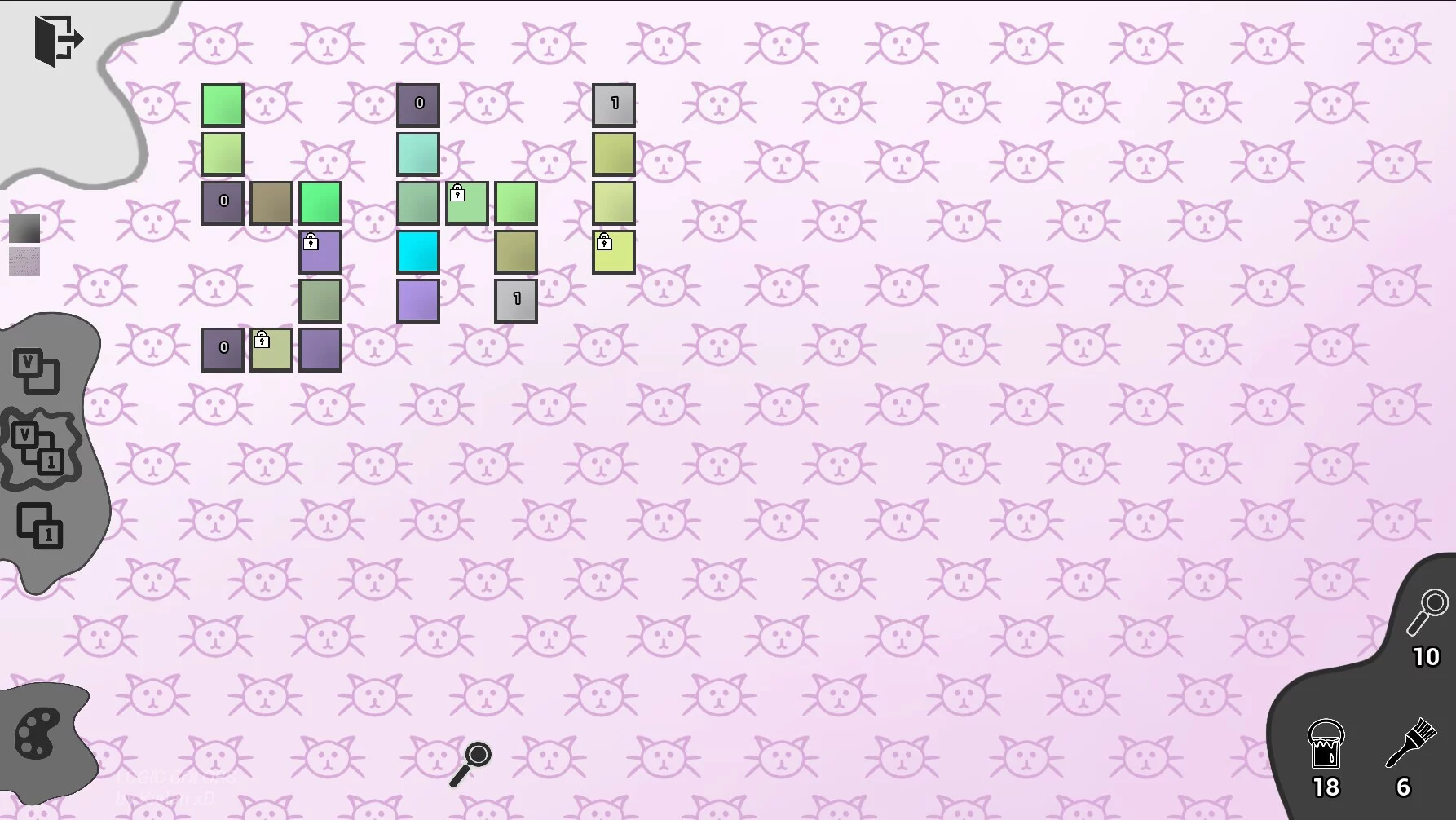 Изображение игры: Logic Colors