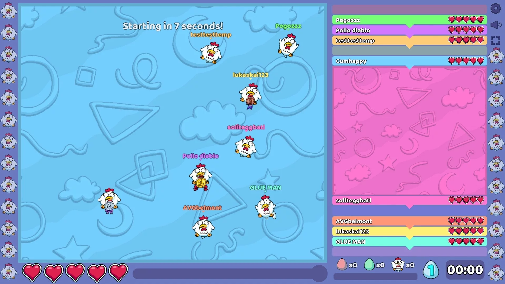 Изображение игры: EGG DROP