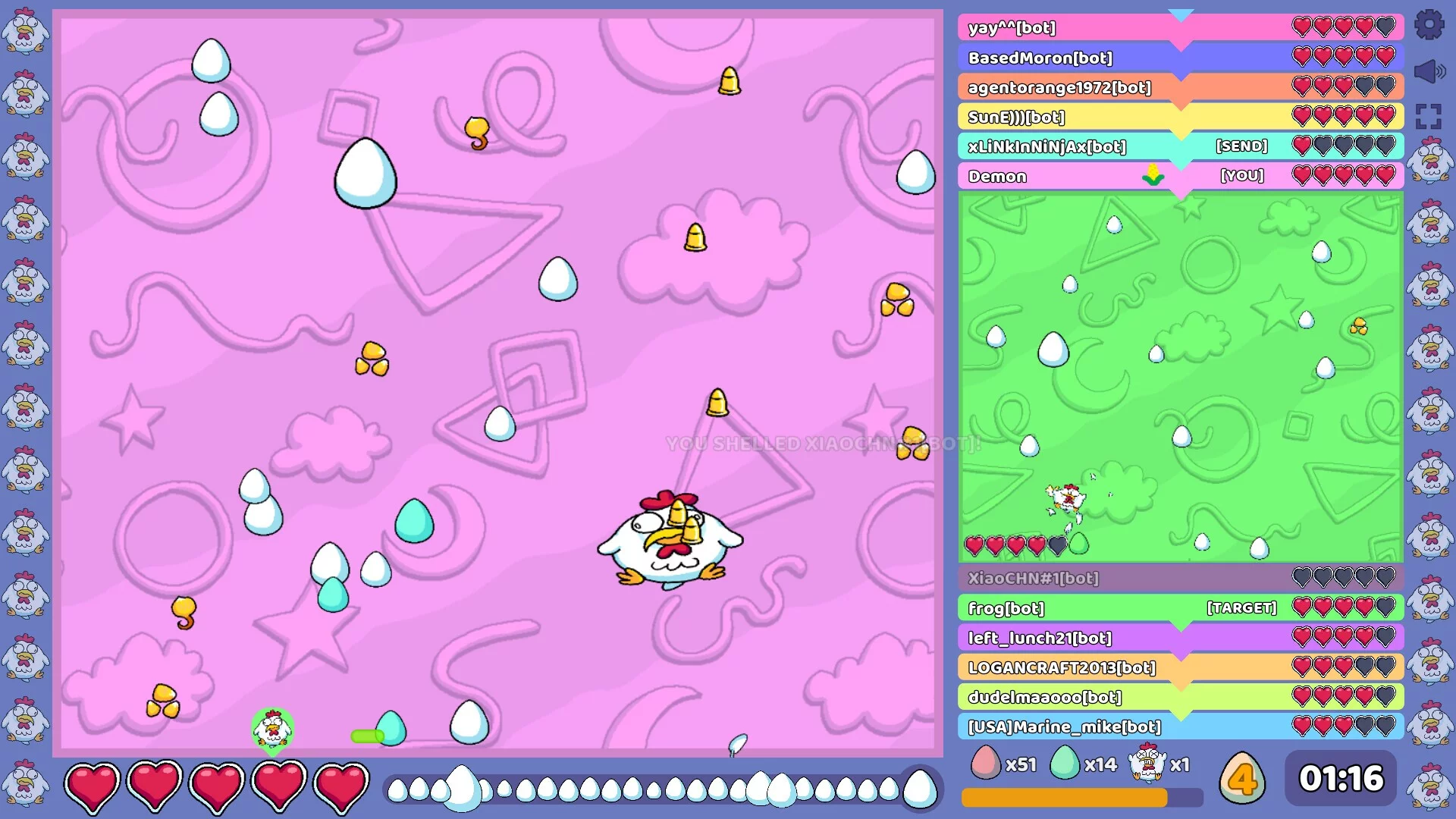 Изображение игры: EGG DROP