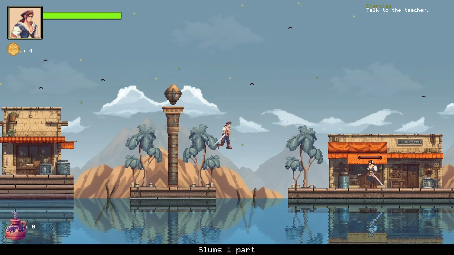Изображение игры: Slum musketeer