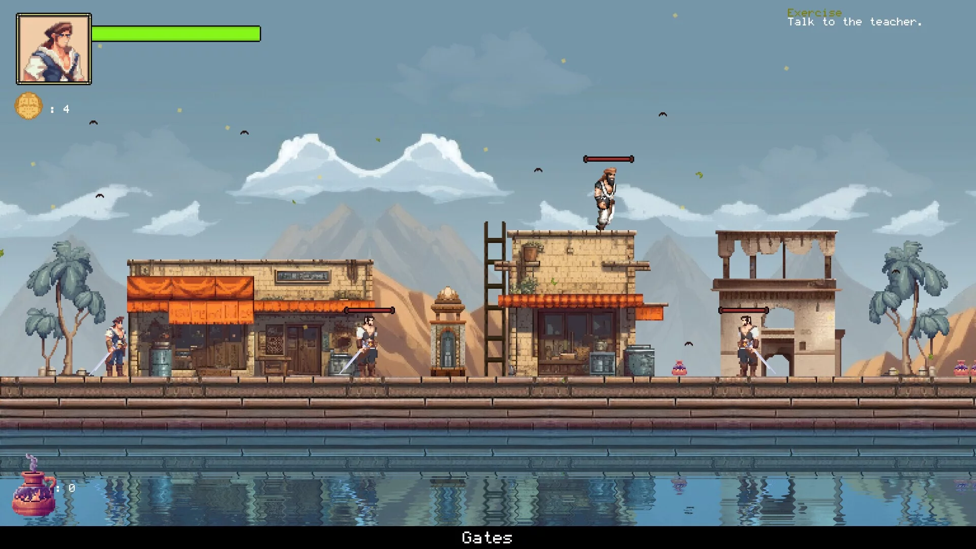 Изображение игры: Slum musketeer
