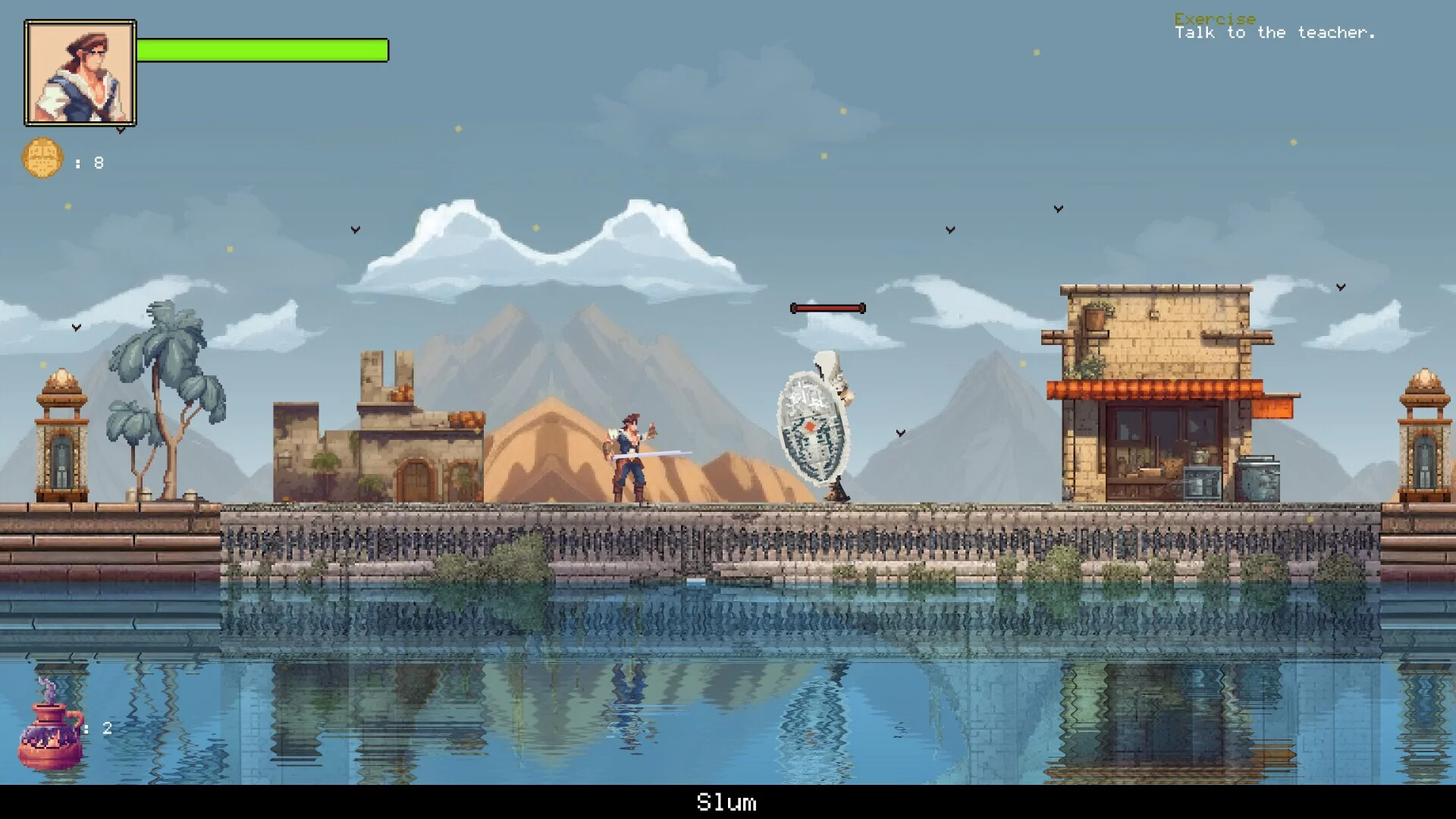 Изображение игры: Slum musketeer
