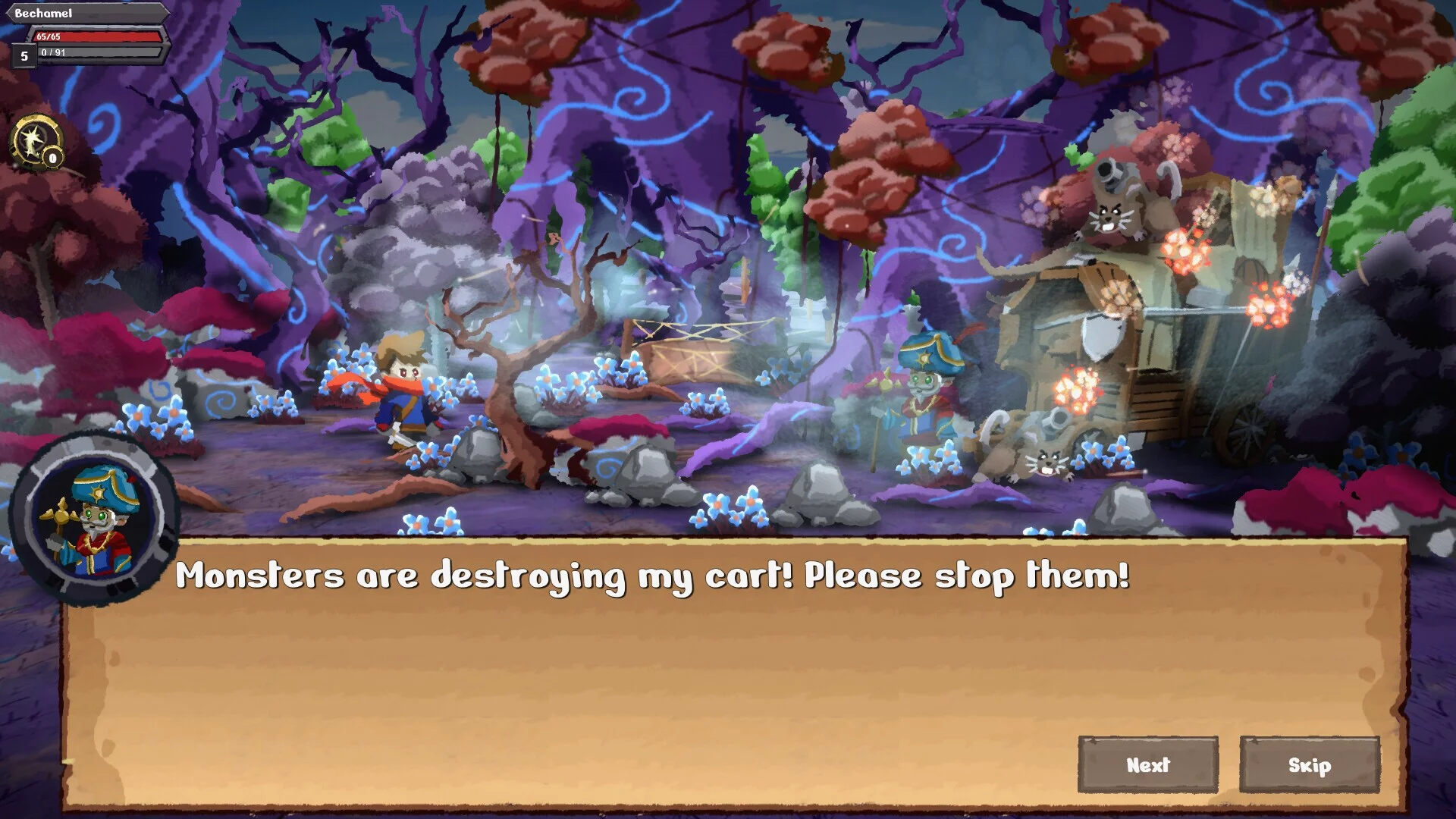 Изображение игры: Monster Path