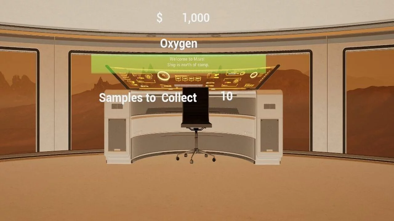 Изображение игры: Mars Training Camp VR
