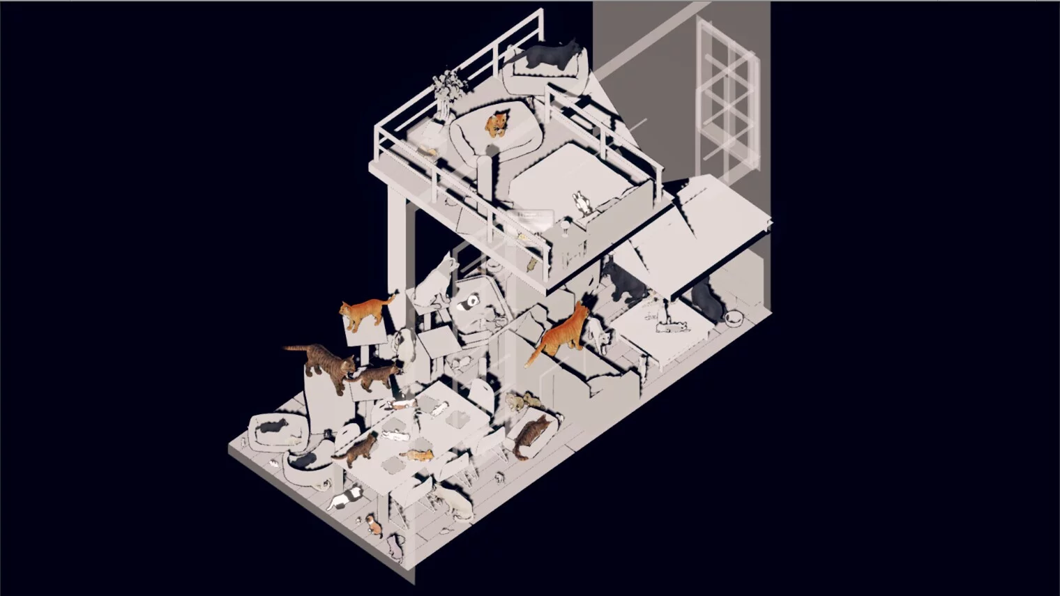 Изображение игры: 猫咪公寓