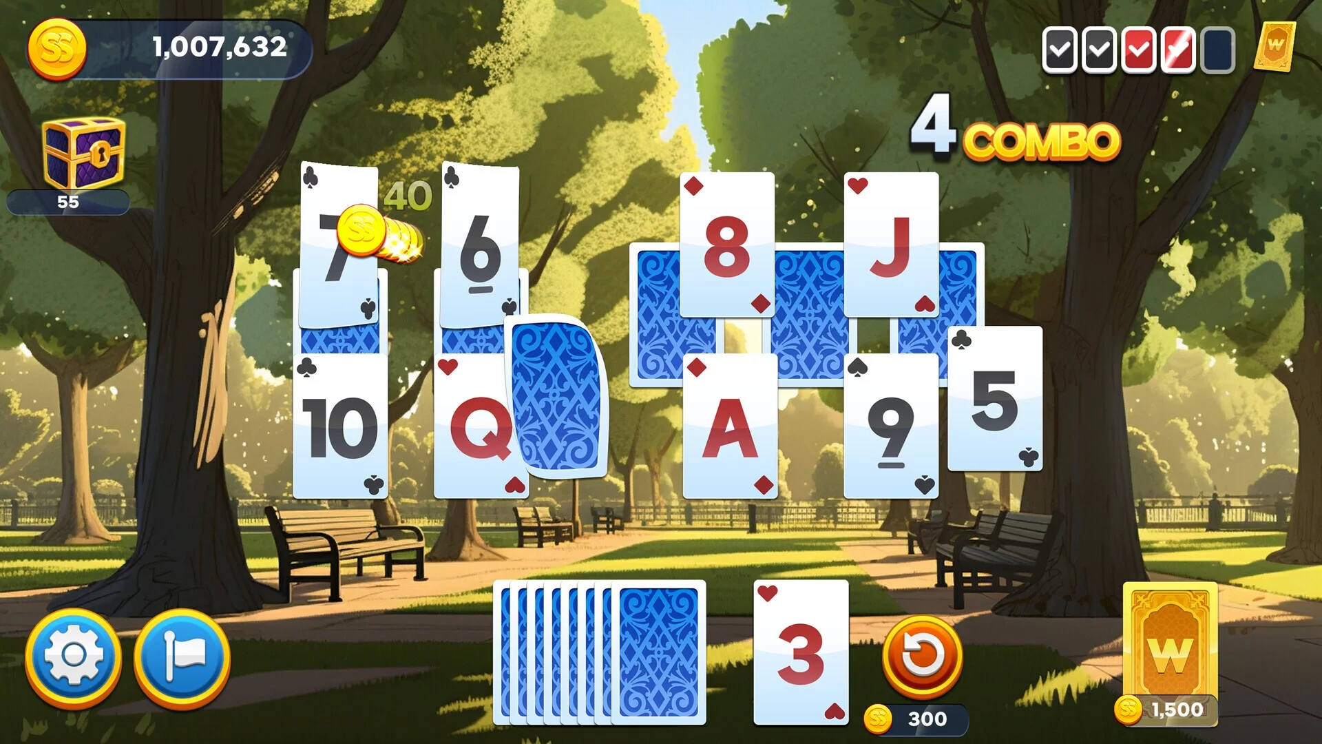 Изображение игры: Simple Solitaire