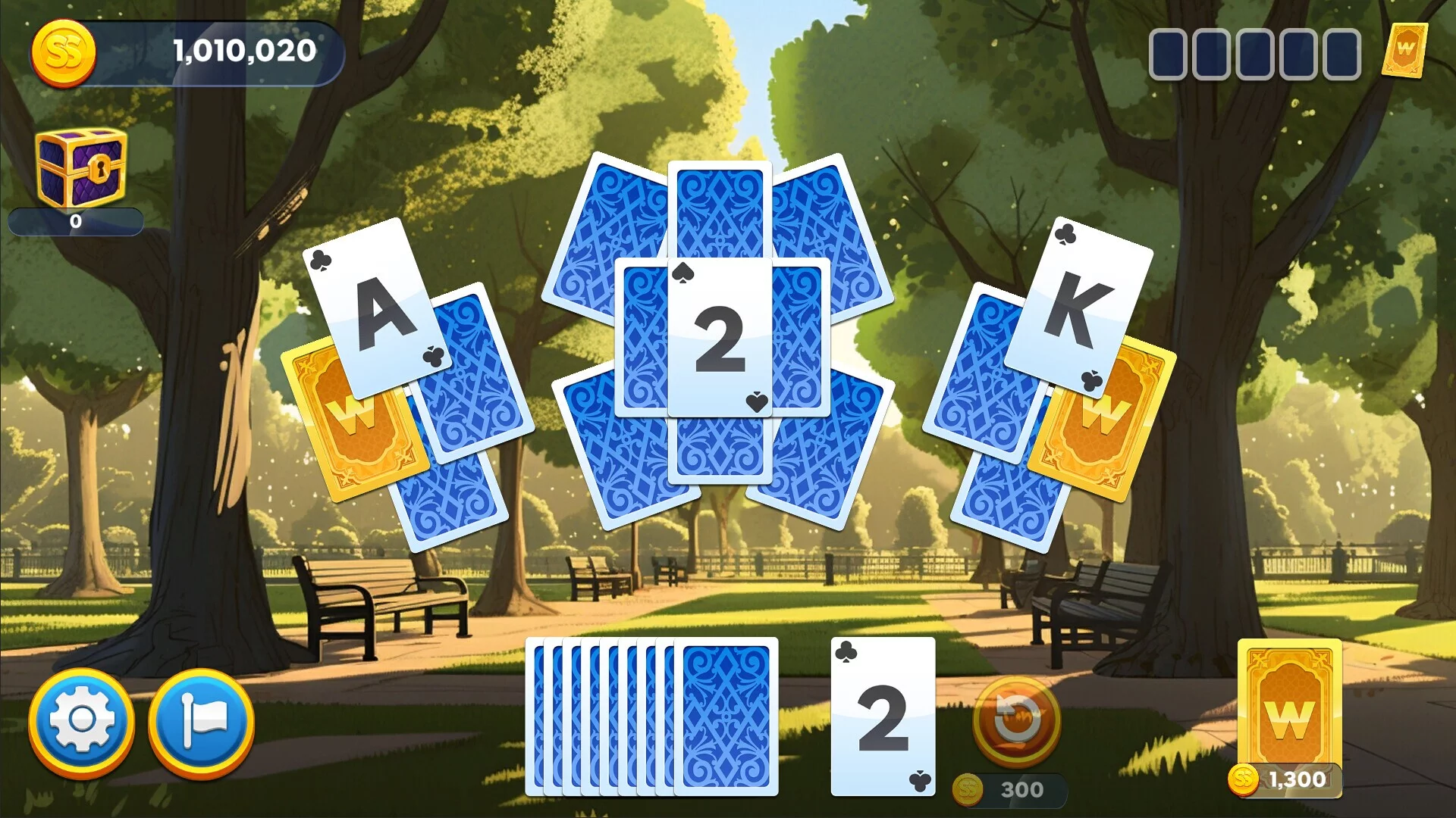 Изображение игры: Simple Solitaire