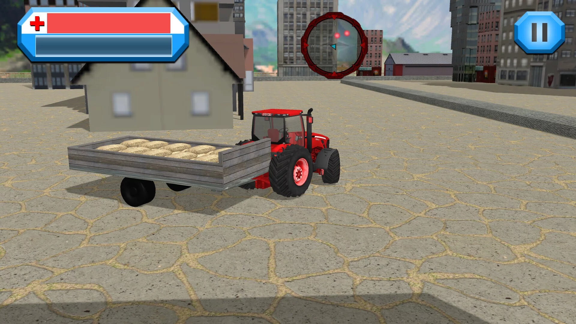 Изображение игры: Agriculture Tractor Sim