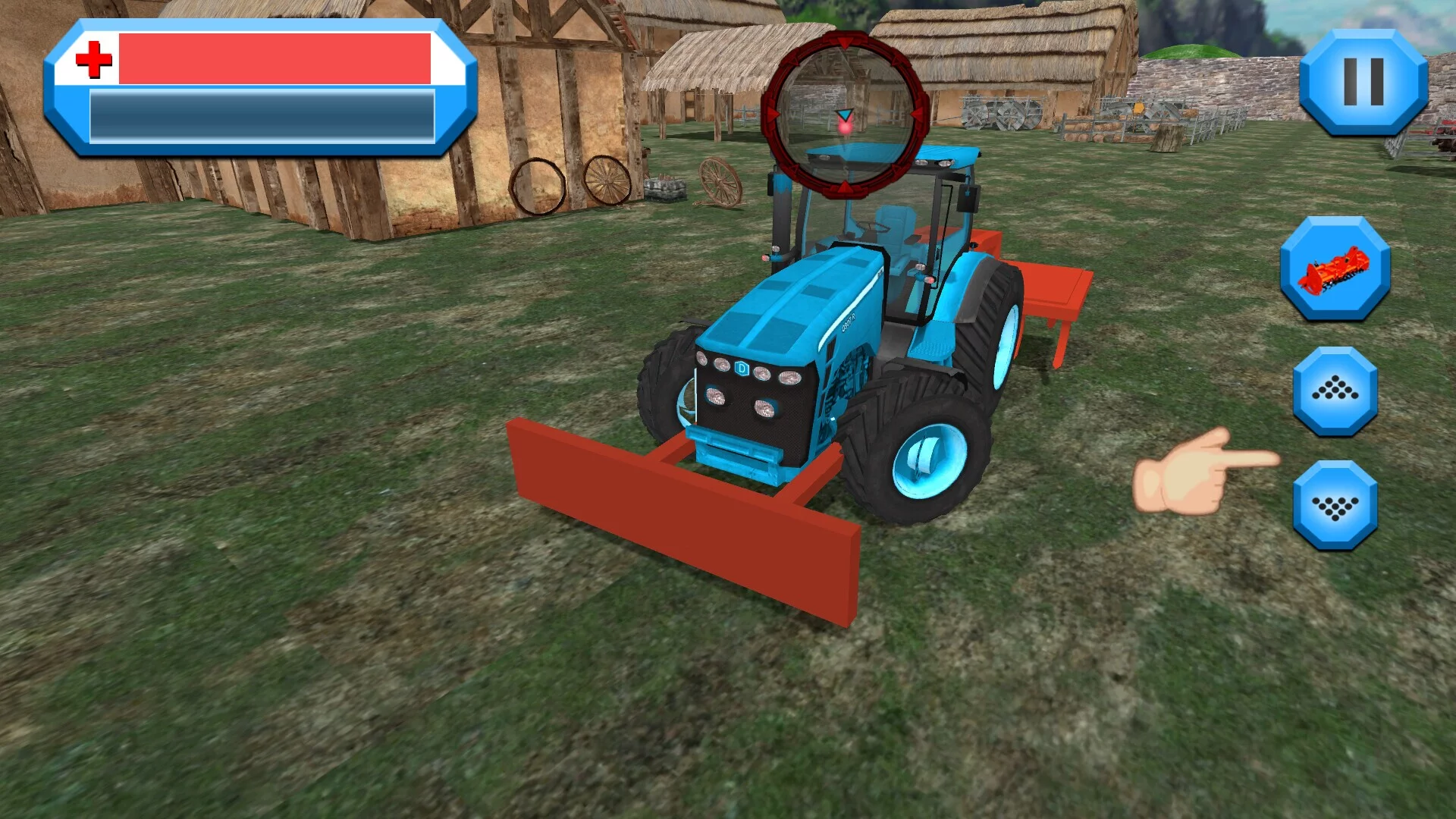 Изображение игры: Agriculture Tractor Sim