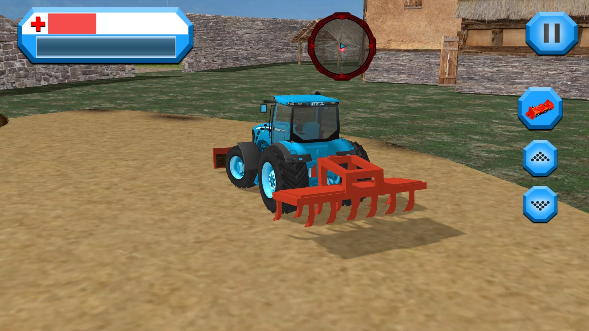Изображение игры: Agriculture Tractor Sim
