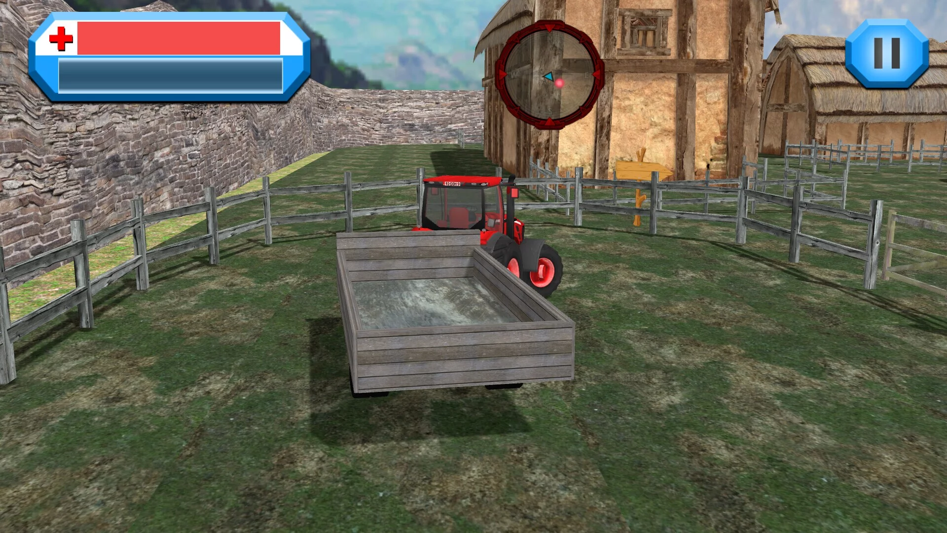 Изображение игры: Agriculture Tractor Sim
