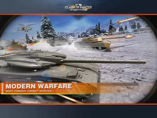 Изображение игры: Clash of Panzer