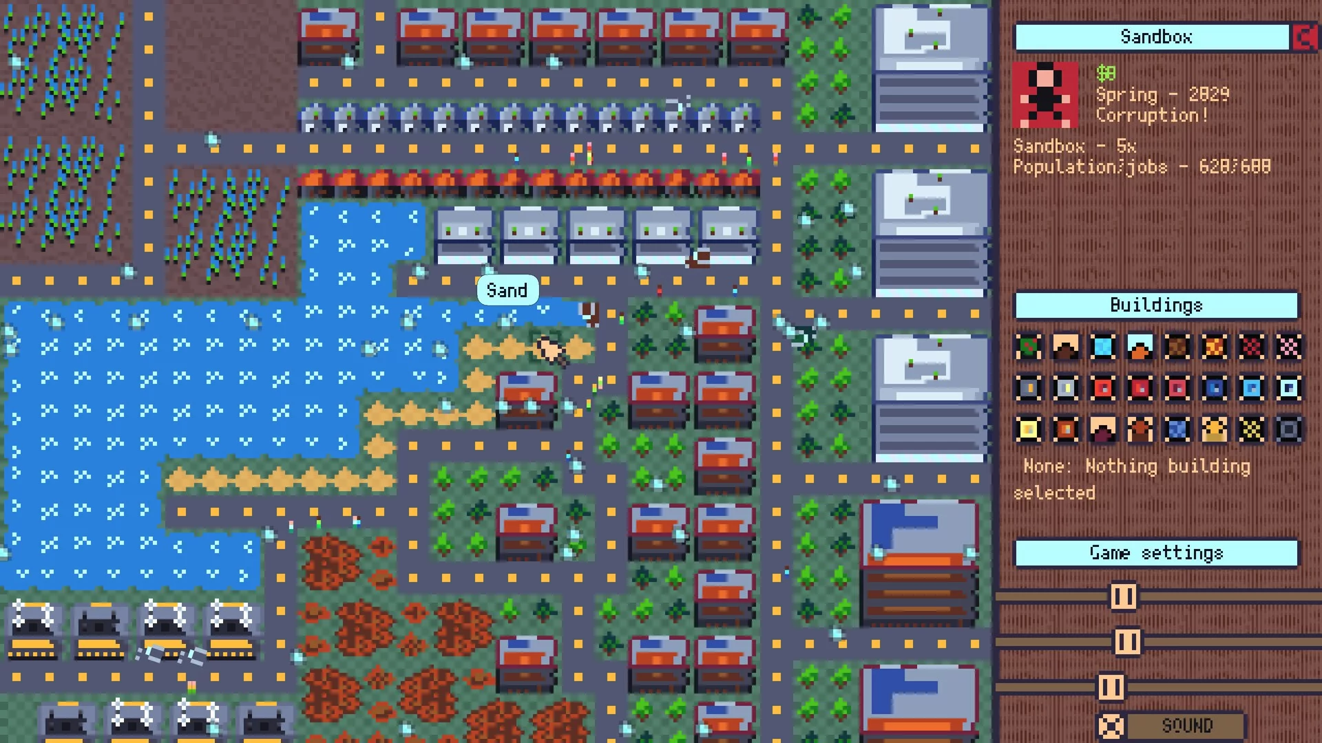 Изображение игры: Square City Builder