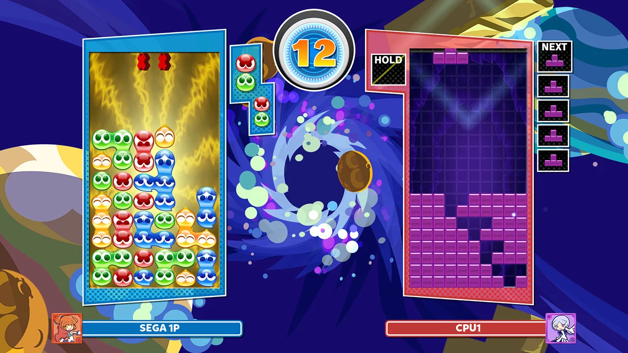 Изображение игры: Puyo Puyo Tetris 2