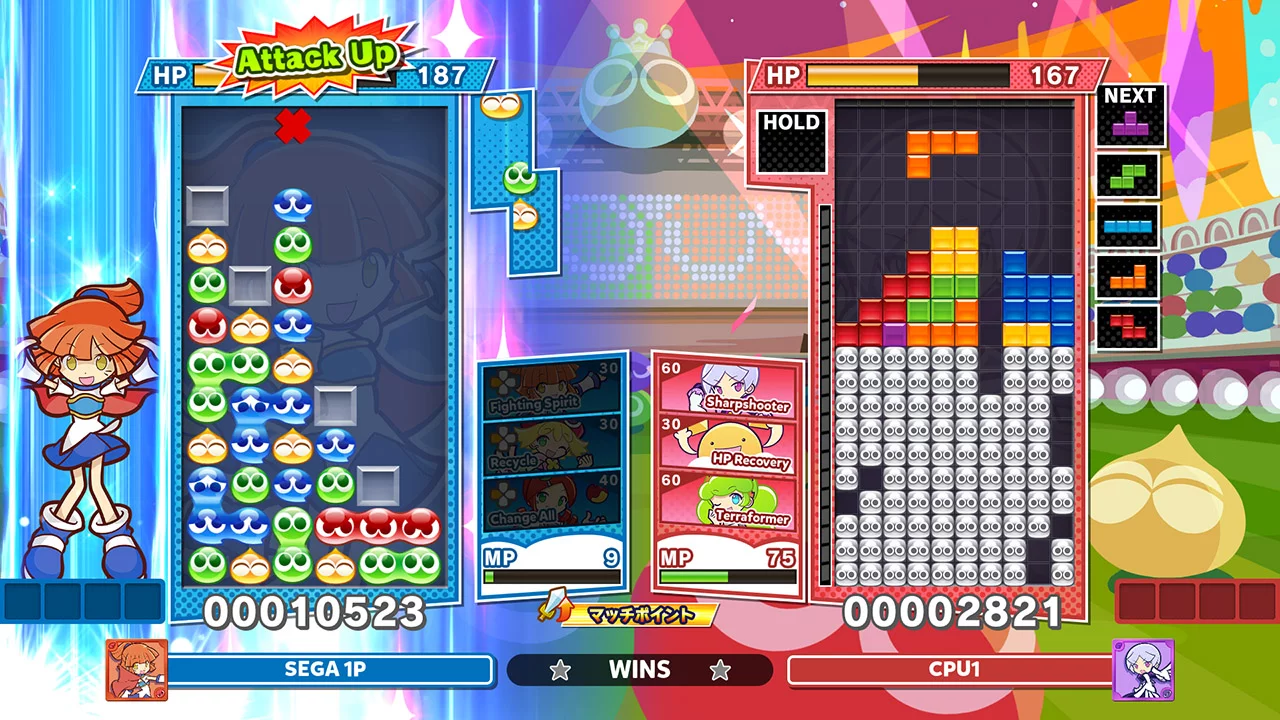 Изображение игры: Puyo Puyo Tetris 2