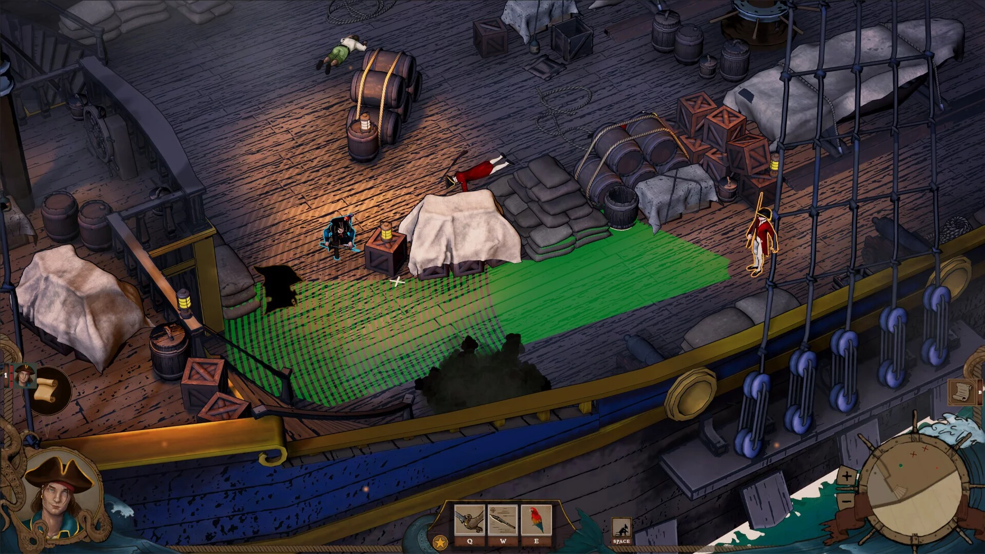 Изображение игры: Frigato: Shadows of the Caribbean
