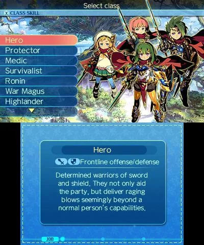 Изображение игры: Etrian Odyssey Nexus