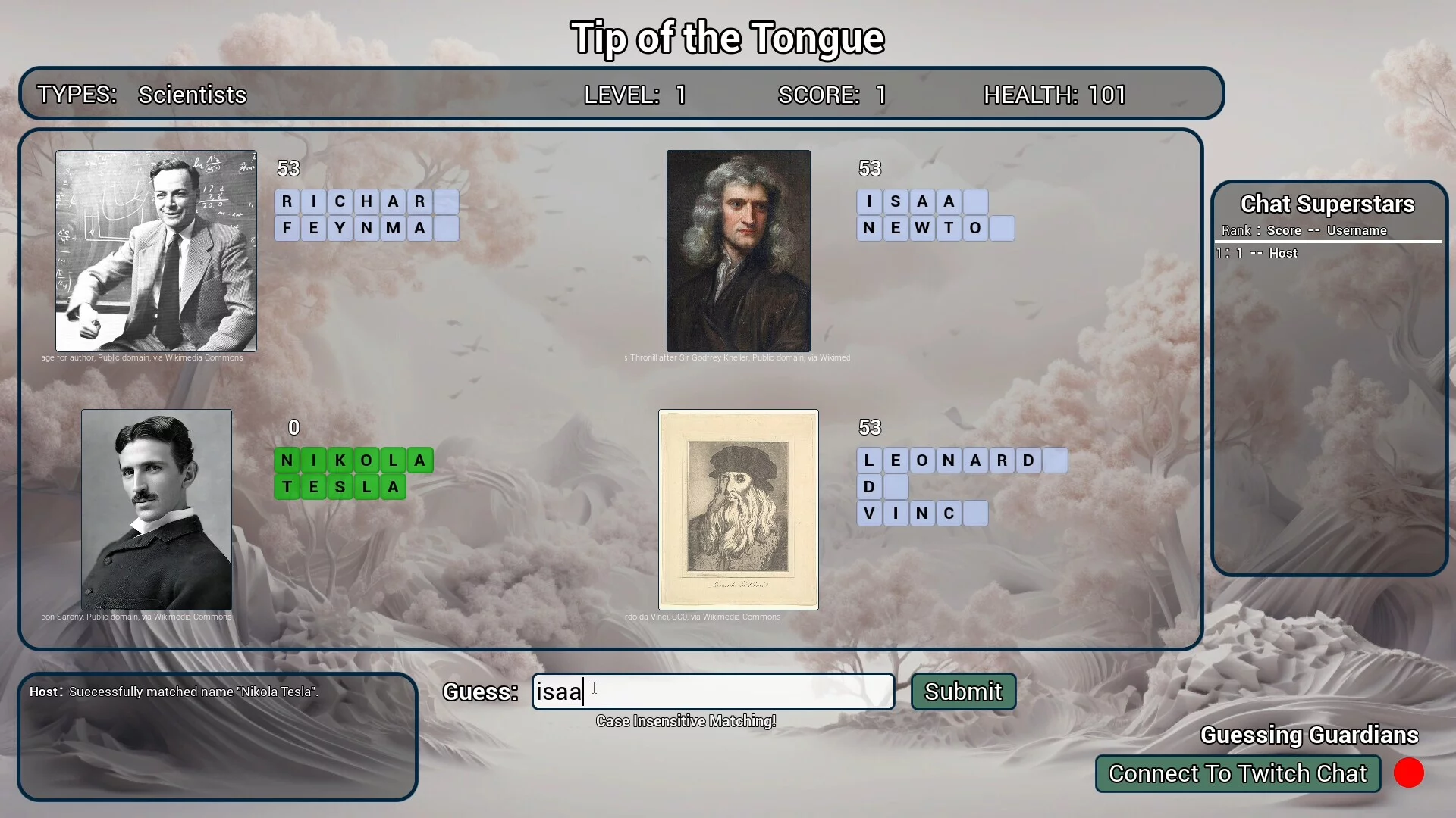 Изображение игры: Tip of the Tongue