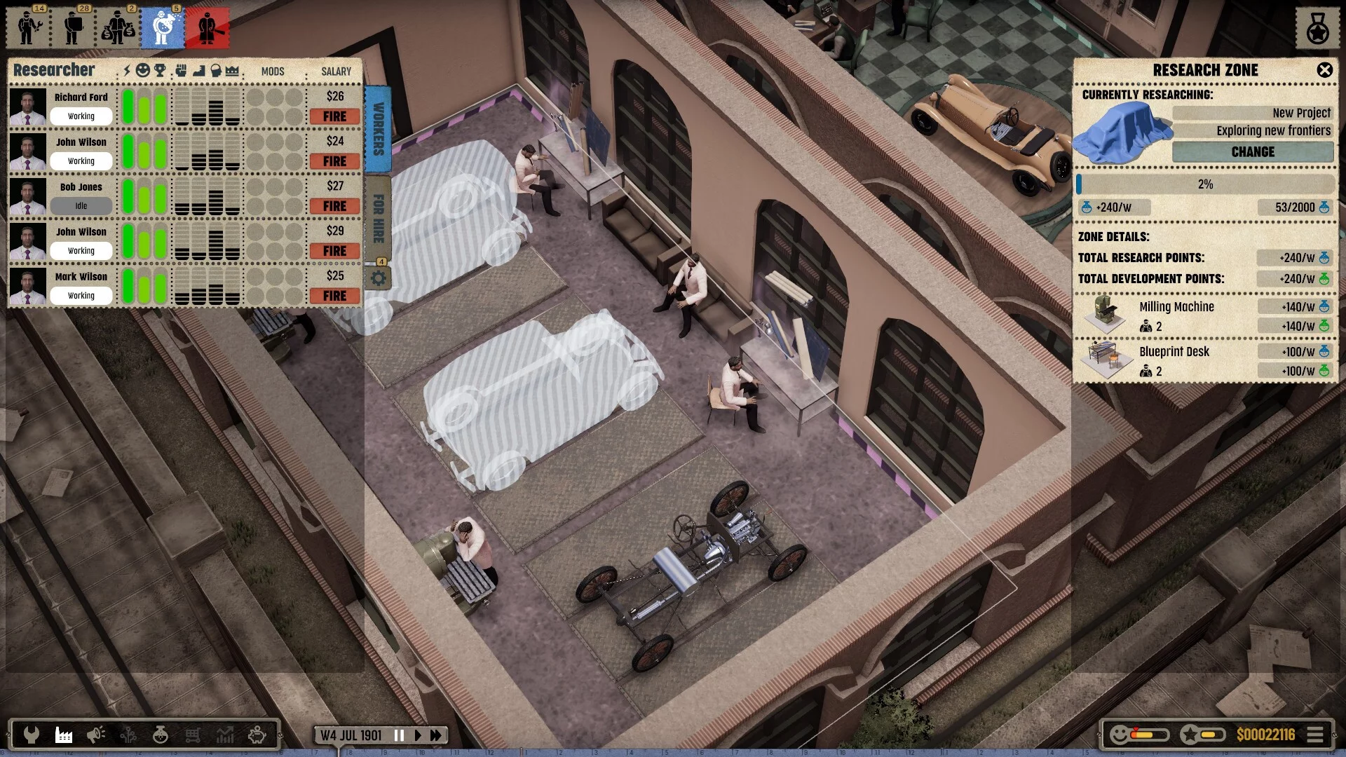 Изображение игры: Car Manufacture: Prologue