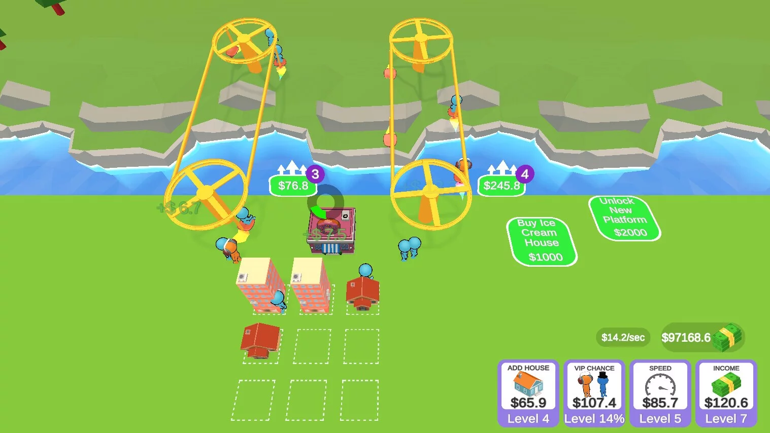Изображение игры: Idle Transport Tycoon