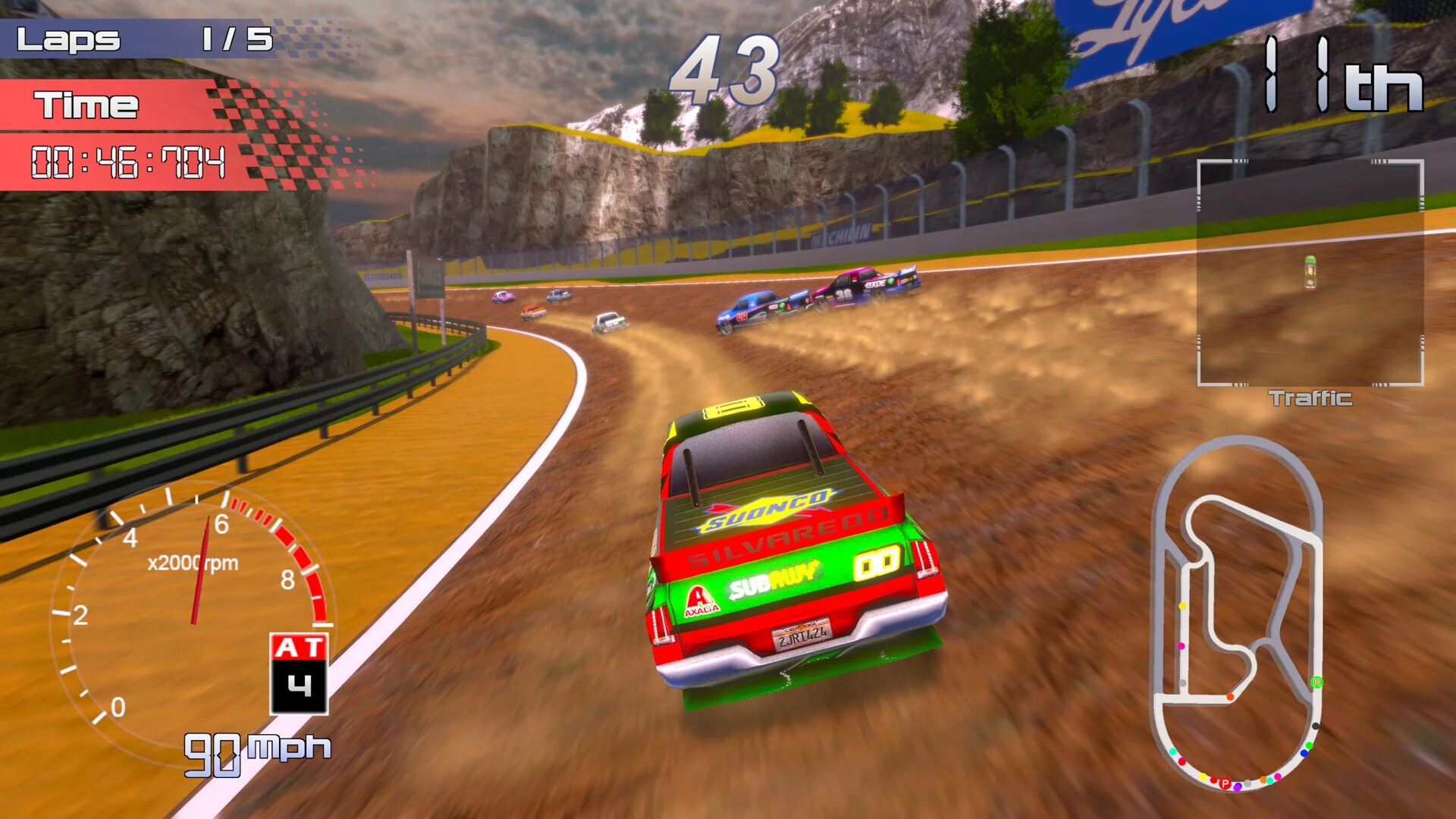 Изображение игры: Speed Truck Racing