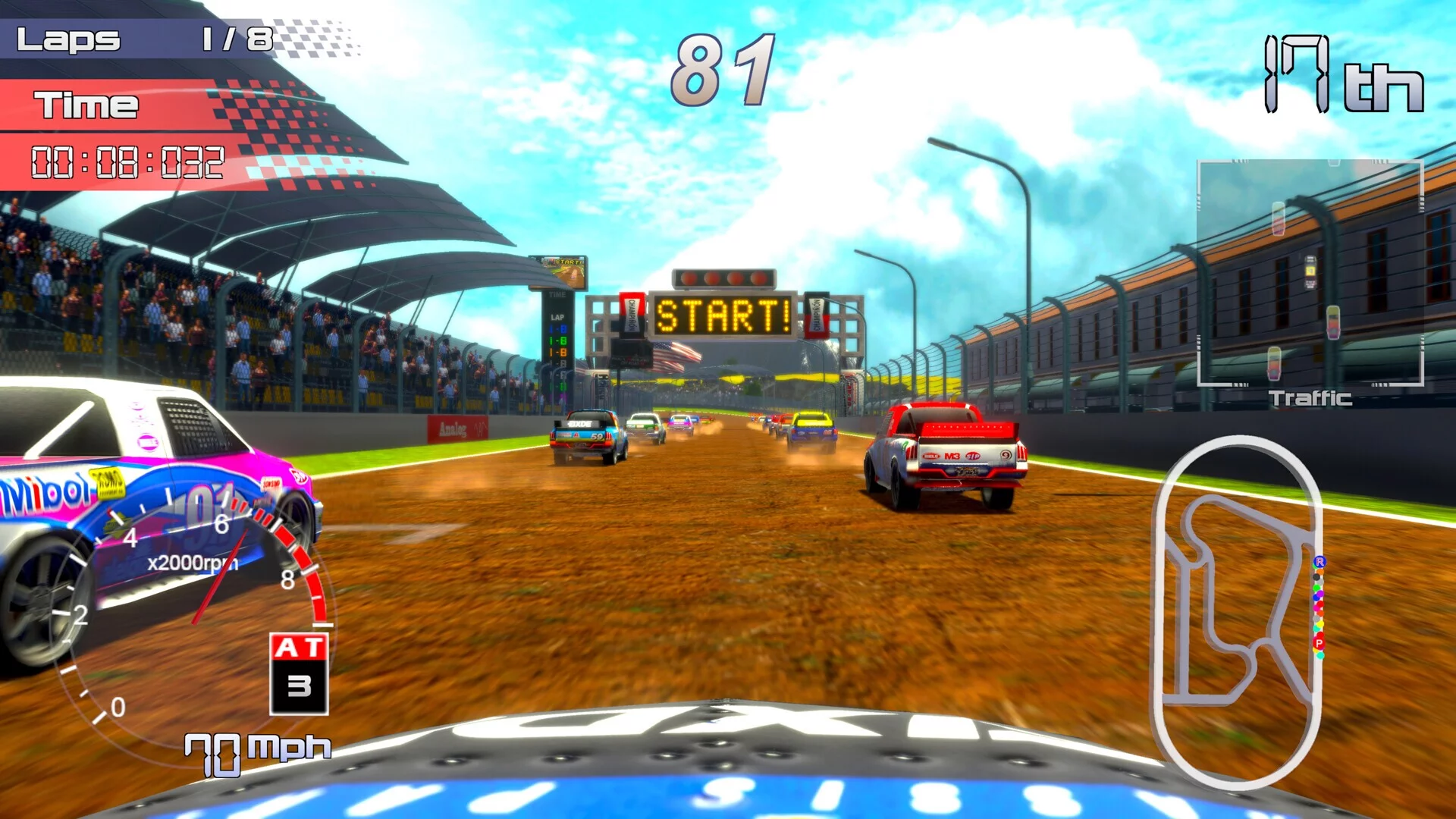 Изображение игры: Speed Truck Racing