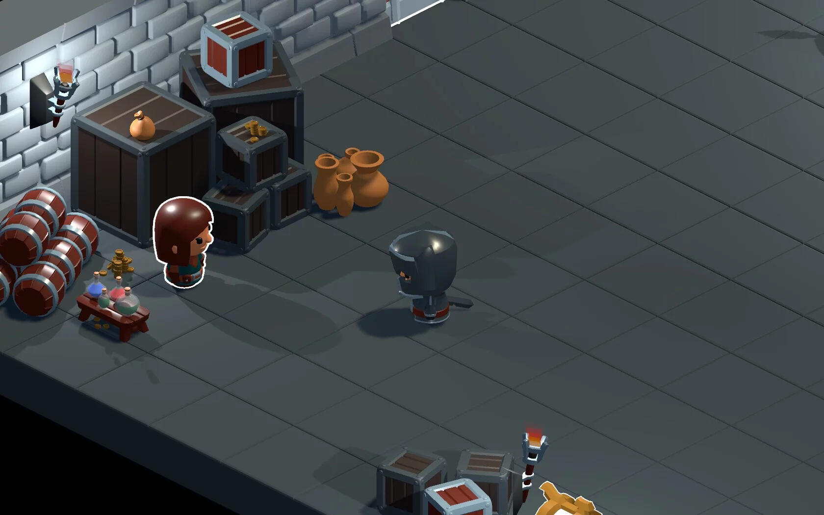 Изображение игры: Doors & Loot