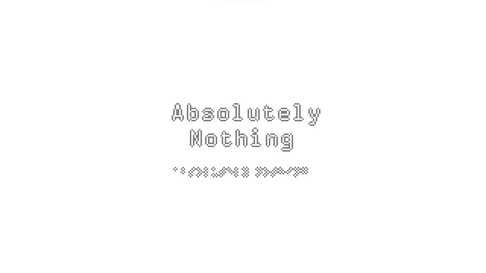 Изображение игры: Absolutely Nothing