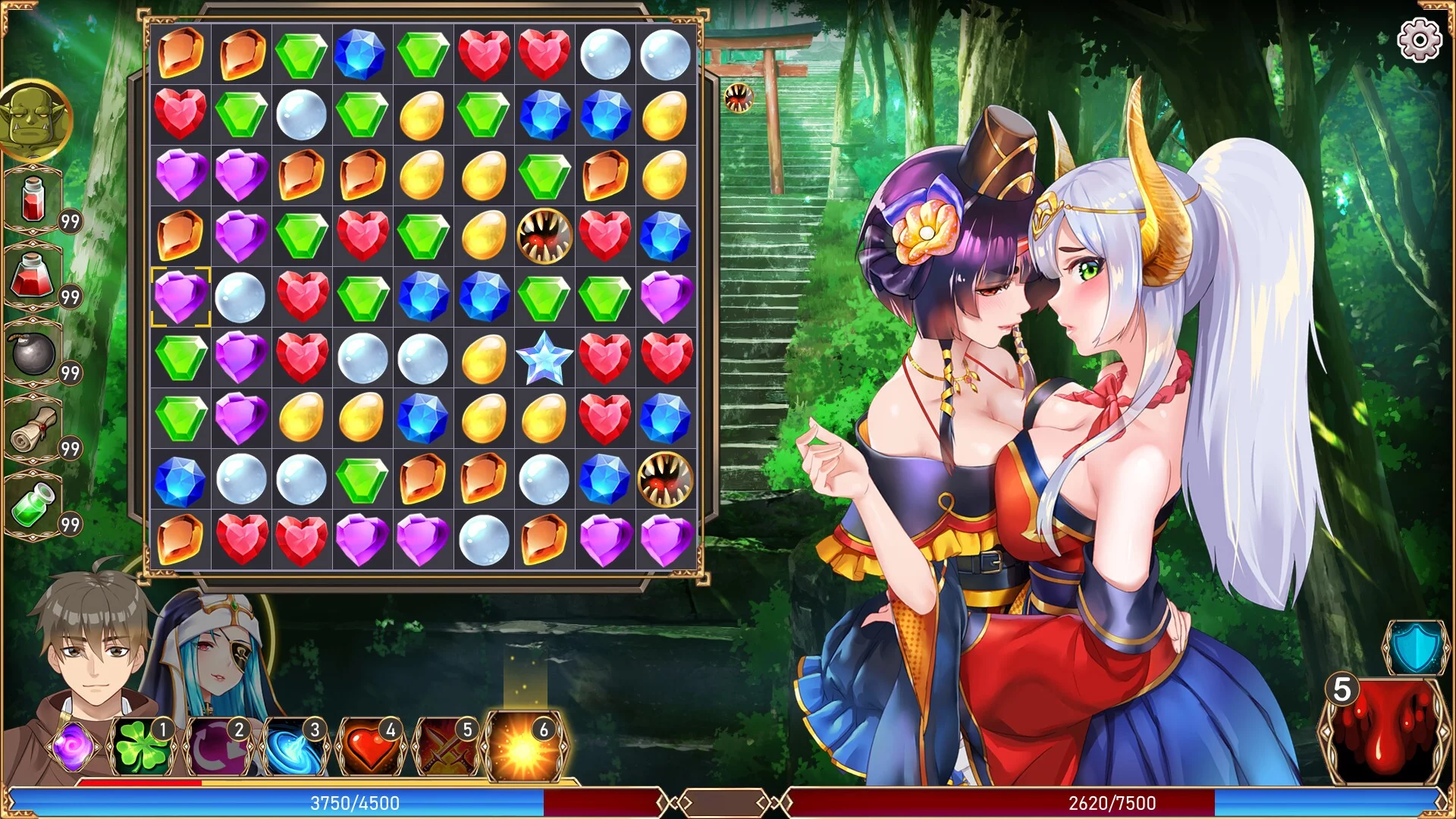 Изображение игры: H-Isekai Loves